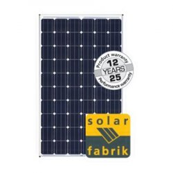 Πάνελ φωτοβολταϊκό Solar Fabrik 245Wp 24V 72 CELLS PL-225M-245