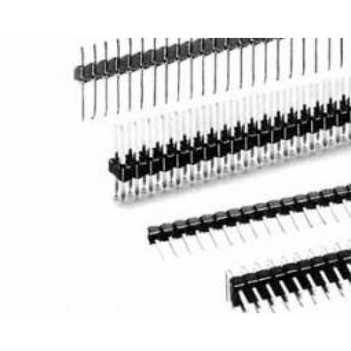 Pins αρσενικά μονά ίσια HNS1X40