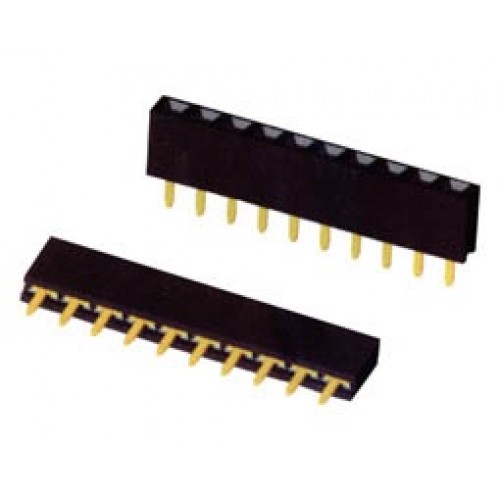 Pins θηλυκό μονά ίσια PNS1X40