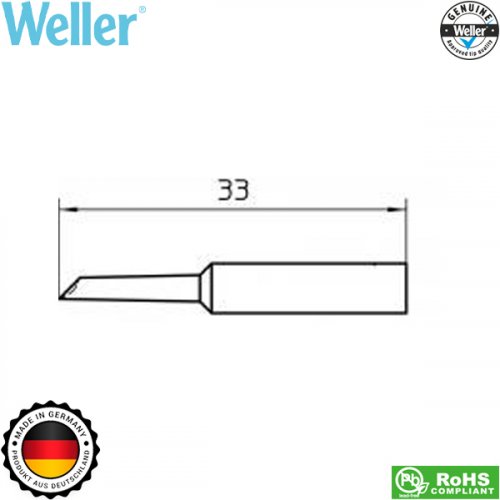 Μύτη κολλητηριού 1.6x2.4mm XNT GW1 T0054485499 Weller