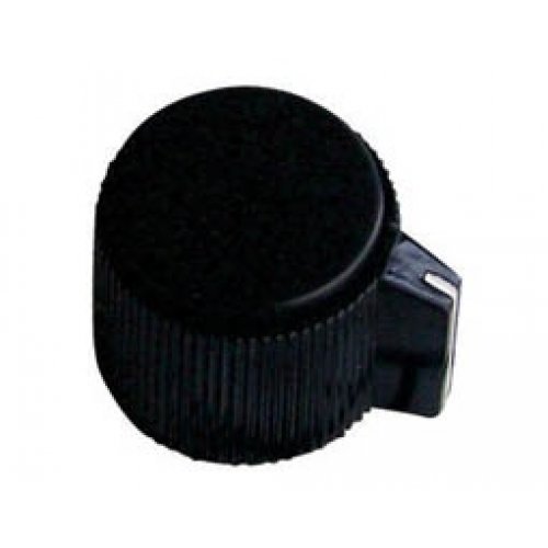 Κουμπί πλαστικό 6,4mm/19.5mm μαύρο RN-118E SCI