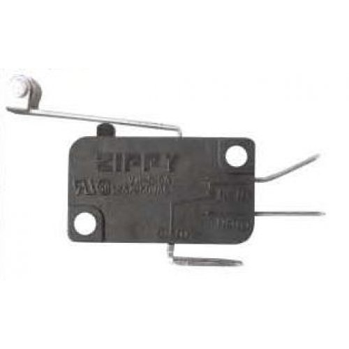 Διακόπτης micro switch με λαμάκι και ροδάκι 24mm SPDT 5A 125/250V AC VM-05S-06C0 ZIPPY
