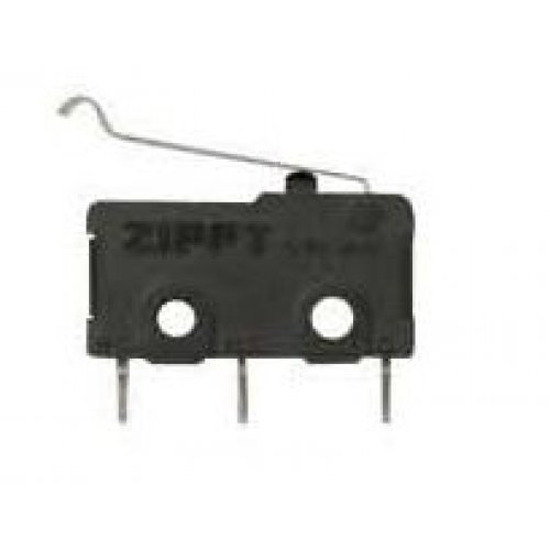 Διακόπτης micro switch με γυριστό λαμάκι 17,9mm SPDT 5A 125/250V AC SM05-S-04-P