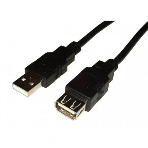 Καλώδιο USB 2.0 A αρσενικό -> Α θηλυκό 0.8m Lancom