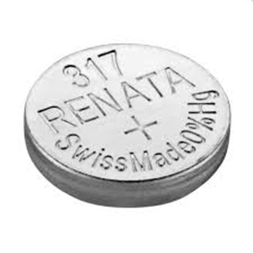 Μπαταρία κουμπί Silver Oxide L/D 1.55V 317 Renata