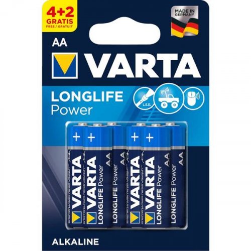 Μπαταρία αλκαλική LR06 AA BL4+2pcs 4906 Long Life power VARTA