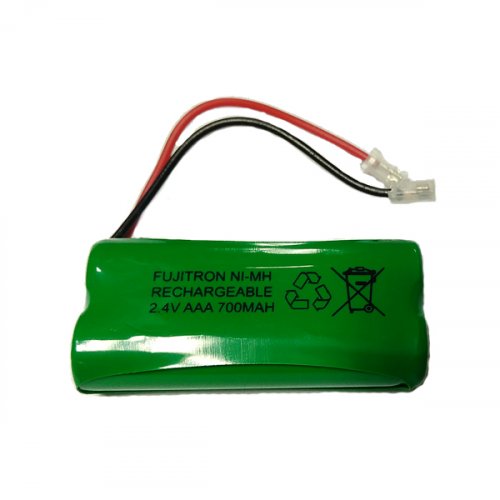 Μπαταρία pack 2 pcs x 1,2V AAA 2.4V 700mAh Ni-Mh με universal plug Code S SAFT