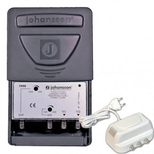 Ενισχυτής ιστού VHF - 1 x UHF 7490+2430 JOHANSSON