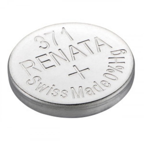 Μπαταρία κουμπί Silver Oxide L/D 1.55V 371 Renata