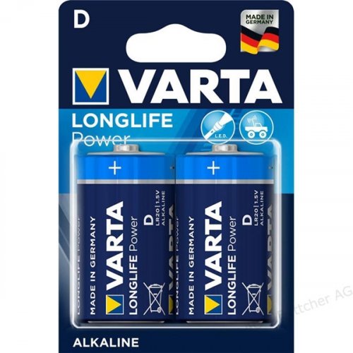 Μπαταρία αλκαλική LR20 D BL2pcs 4920 Long Life power VARTA