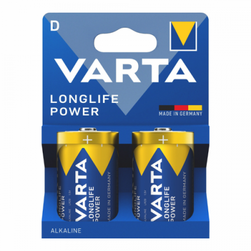 Μπαταρία αλκαλική LR20 D BL2pcs 4920 Long Life power VARTA