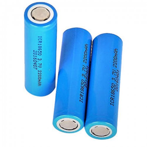 Μπαταρία 3.7V 2200mAh 18650 ICR Li-Ion Χωρίς λαμάκι