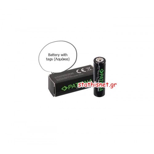 Μπαταρία Λιθίου 3.7V T06/8 AA 800mAh Li-Ion ICR 14500 με λαμάκια 6519 Patona