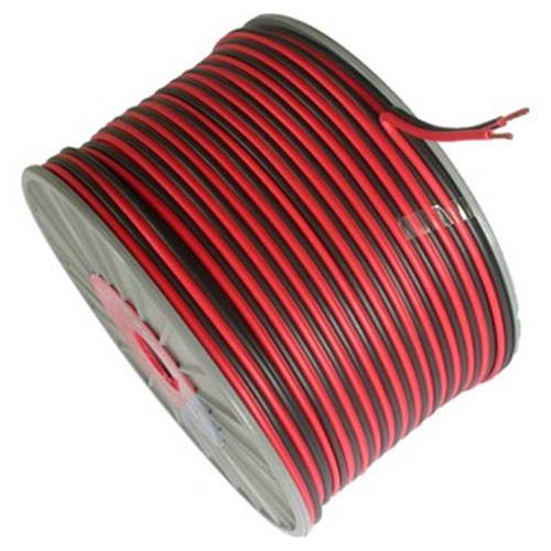 Καλώδιο ηχείων κόκκινο/μαύρο 2x2.50mm SP-250R/A