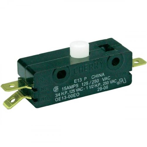 Διακόπτης micro switch με Button 15A 250V AC SPDT E13-00E Cherry