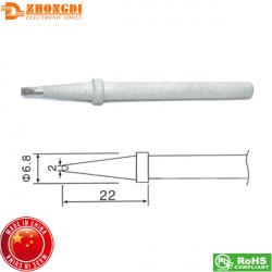 Μύτη κολλητηρίου 2mm C1-4 για το σταθμό κόλλησης ZD-98/99 Zhongdi