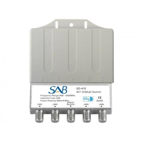 Diseqc 4x1 Κ032 - GD41E SAB
