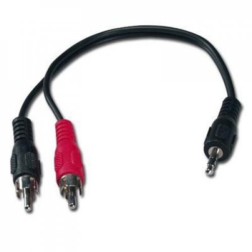 Καλώδιο καρφί 3.5mm stereo -> 2xRCA αρσενικό 1.5m PB103-0150 Prolink