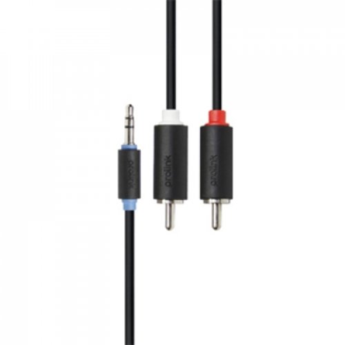 Καλώδιο καρφί 3.5mm stereo -> 2xRCA αρσενικό 5m PB-103/5 Prolink