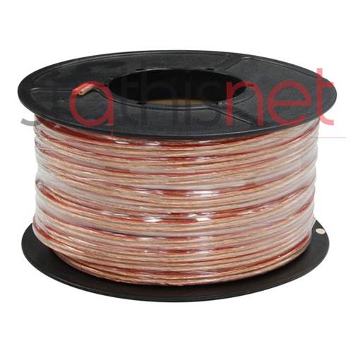 Καλώδιο ηχείων διάφανο 2χ1.5mm SP-150T/A