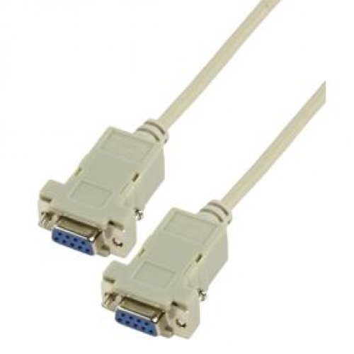 Καλώδιο H/Y σειριακό null modem DB9 θηλυκό -> DB9 θηλυκό 1.8m Lancom