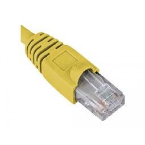 Καλώδιο patch cord UTP CAT5e 3m κίτρινο