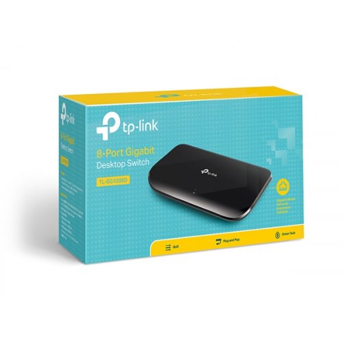 Switch 8 ports 10/100/1000 TL-SG1008D TP-LINK