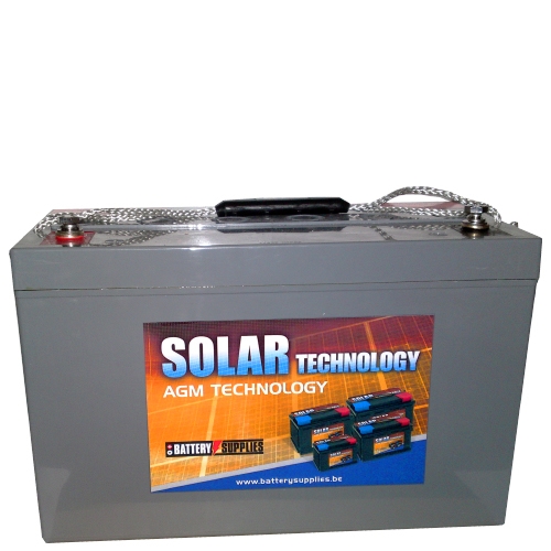 Μπαταρία 12V 100Ah μολύβδου solar βαθιάς εκφόρτισης DAB12-100Sol Dyno Europe