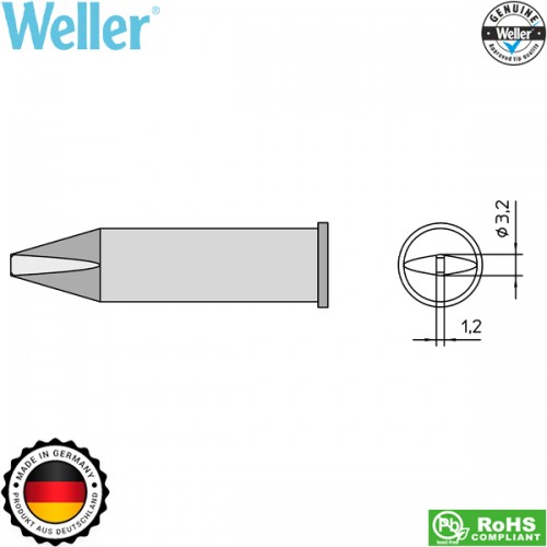 Μύτη κολλητηριού 3.2x1.2mm XHT C T0054480499 Weller