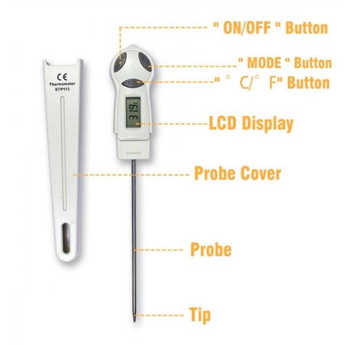 Θερμόμετρο ψηφιακό ETP-113 E-SUN