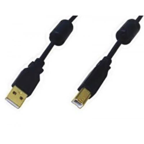 Καλώδιο USB 2.0 A αρσενικό -> B αρσενικό 5m gold high quality VN-U602