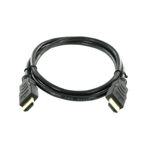 Καλώδιο HDMI αρσενικό -> HDMI αρσενικό + ethernet 1.4v ασημί 1,0m