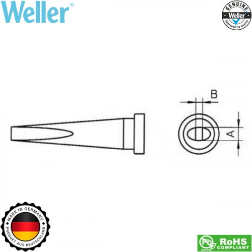 Μύτη κολλητηριού 1.2x0.4mm LT K T0054443899 Weller