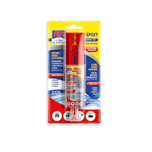 Κόλλα εποξική 2 συστατικών 24ml 88505 Turbo