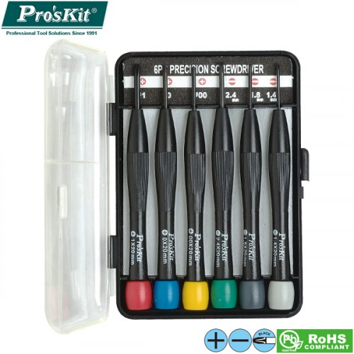 Κατσαβίδια ηλεκτρονικών Σετ 6τεμ 8PK-2061 Pro'sKit