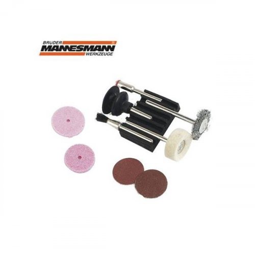 Υλικά Λείανσης γυαλίσματος σετ 9pcs για mini drill 92564 Mannesmann