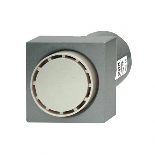 Σειρήνα buzzer χωνευτή 230V AC 90dB 80x80mm γκρι HRB-P80 (C-F80) CNTD