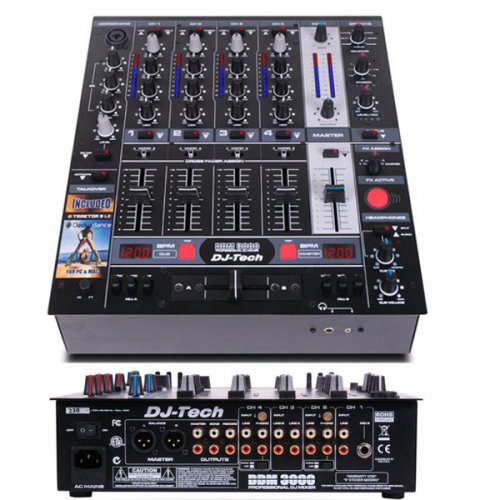 Επαγγελματικός μίκτης DJ 4 καναλιών DDM3000 DJ Tech