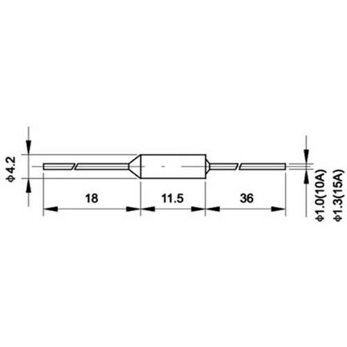 Ασφάλεια θερμική 250V 10A 65°C TH66 HOL