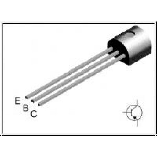 Transistor PNP 30V 0.1A 0.5W TO-92 BC560C