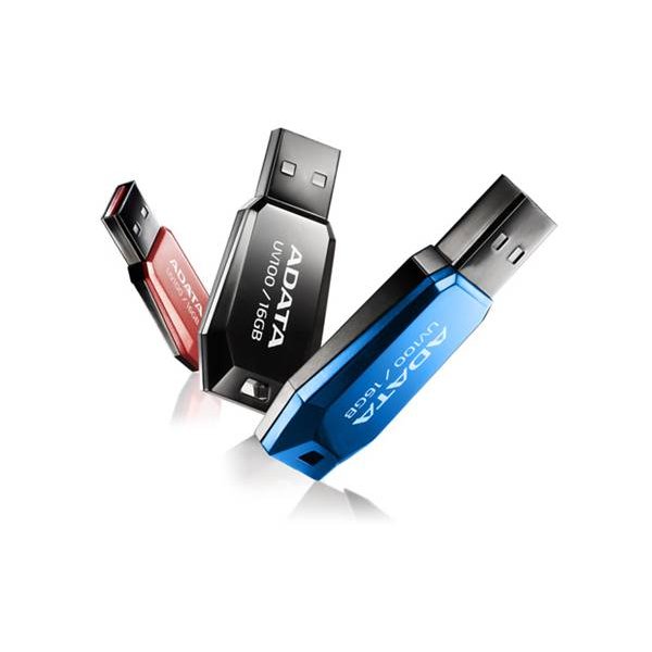 USB flash drive 8GB A-DATA UV100 μπλε