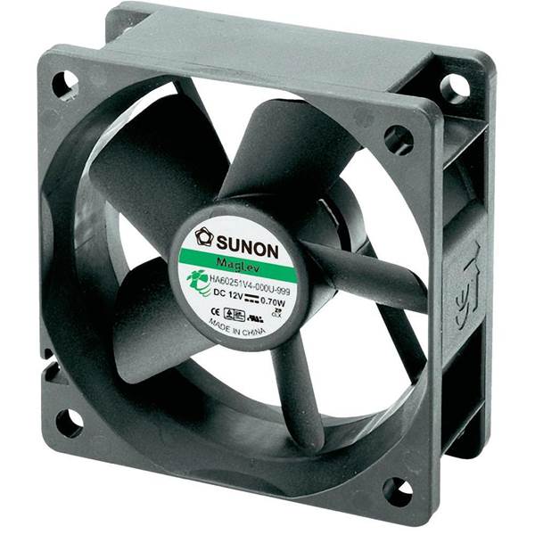 Ανεμιστήρας 12VDC 60x60x25mm EB60251V4 silent SUNON Ανεμιστήρας 12VDC 60x60x25mm EB60251V4 silent SUNON
