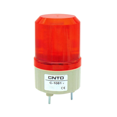 Φάρος μικρός LED strobe 24V DC περιστρεφόμενος 89x134mm κόκκινος IP40 C-1081 CNTD