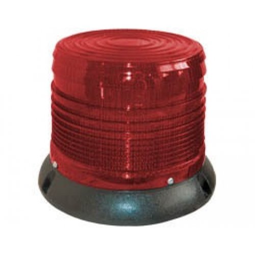 Φάρος μεσαίος LED 24VDC κόκκινος περιστρεφόμενος 135x125mm (C-400) LTD1161