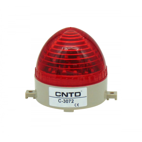 Φάρος μικρός LED strobe 24V DC 85x75mm κόκκινος IP40 C-3072 CNTD
