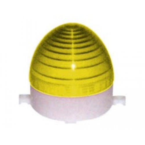 Φάρος LED strobe μικρός 24VDC κίτρινος 85x75 LTD3072