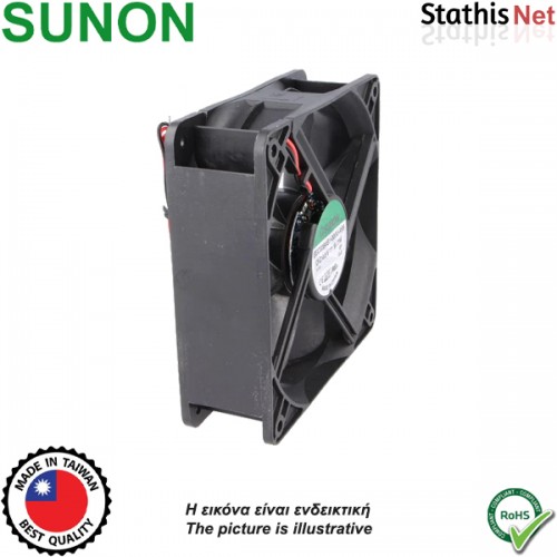 Ανεμιστήρας 48V DC 120x120x38mm EEC0384B2 2 ρουλεμάν SUNON