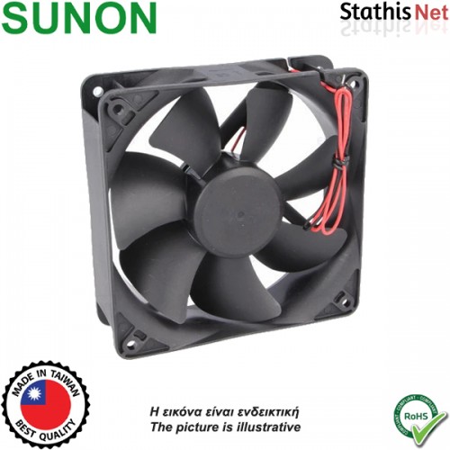 Ανεμιστήρας 48V DC 120x120x38mm EEC0384B2 2 ρουλεμάν SUNON