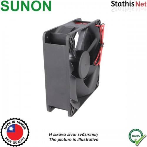 Ανεμιστήρας 48V DC 120x120x38mm EEC0384B2 2 ρουλεμάν SUNON