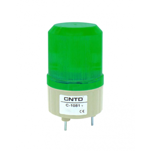 Φάρος μικρός LED strobe 24V DC περιστρεφόμενος 89x134mm πράσινος IP40 C-1081 CNTD